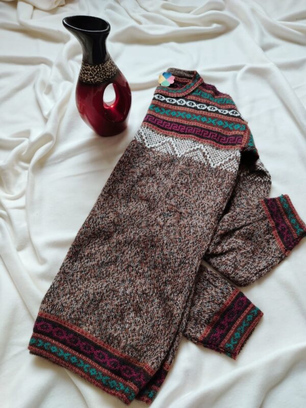 Pullover - Braun & Minze – Bild 3