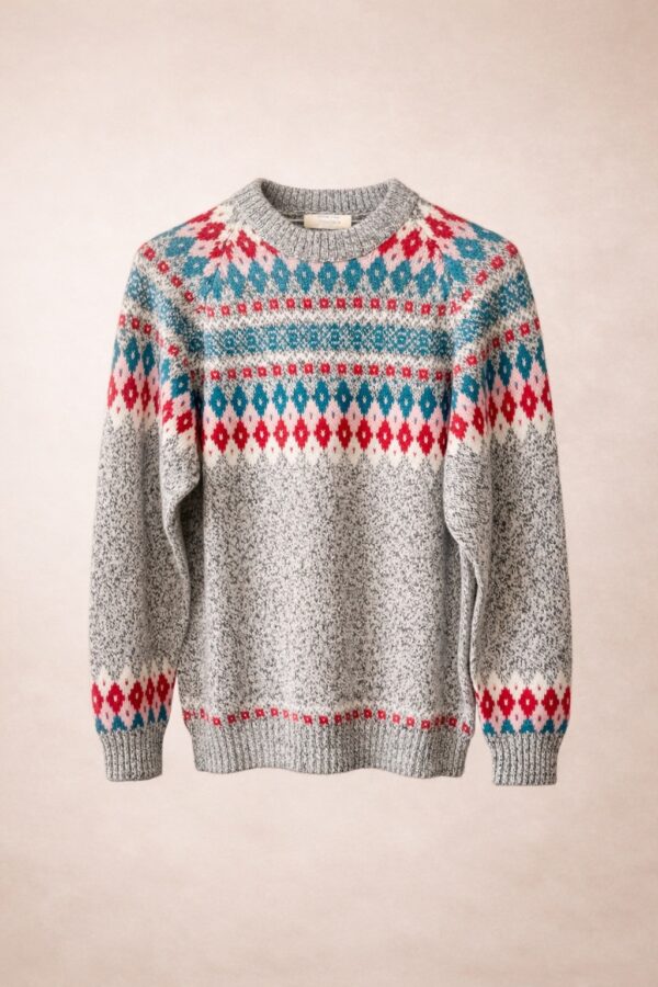 Pullover 100% Baby Alpaka - Inti Prisma