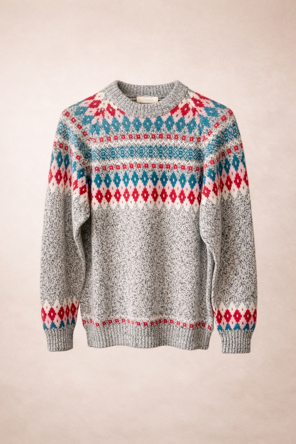 Pullover 100% Baby Alpaka - Inti Prisma