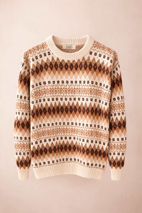 Pullover 100% Baby Alpaka - Pampa Beige