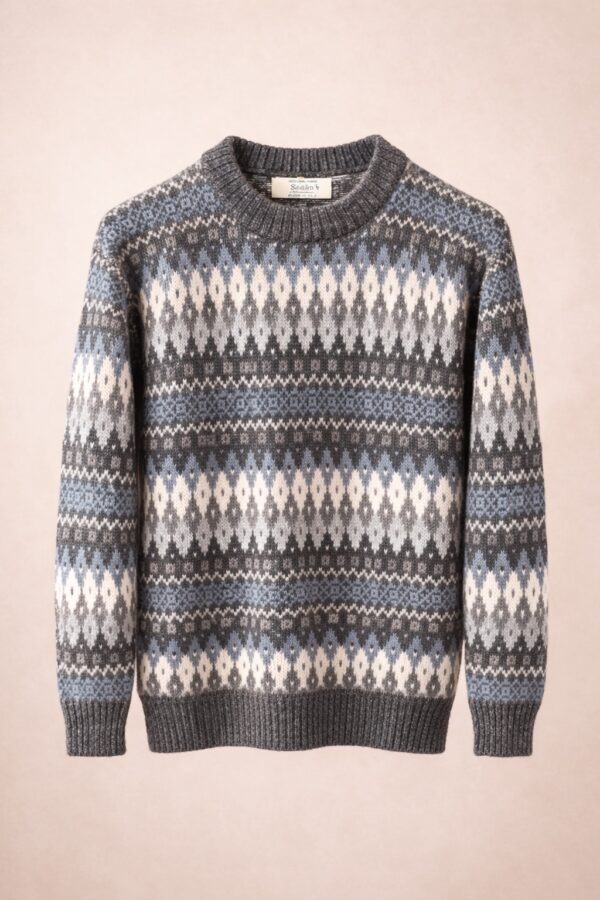 Pullover 100% Baby Alpaka - Sumaq Nebell