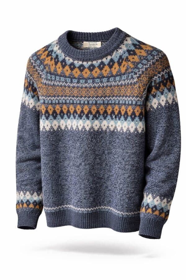 Baby Alpaka Pullover – Tinku Azul | 100% Baby Alpaka